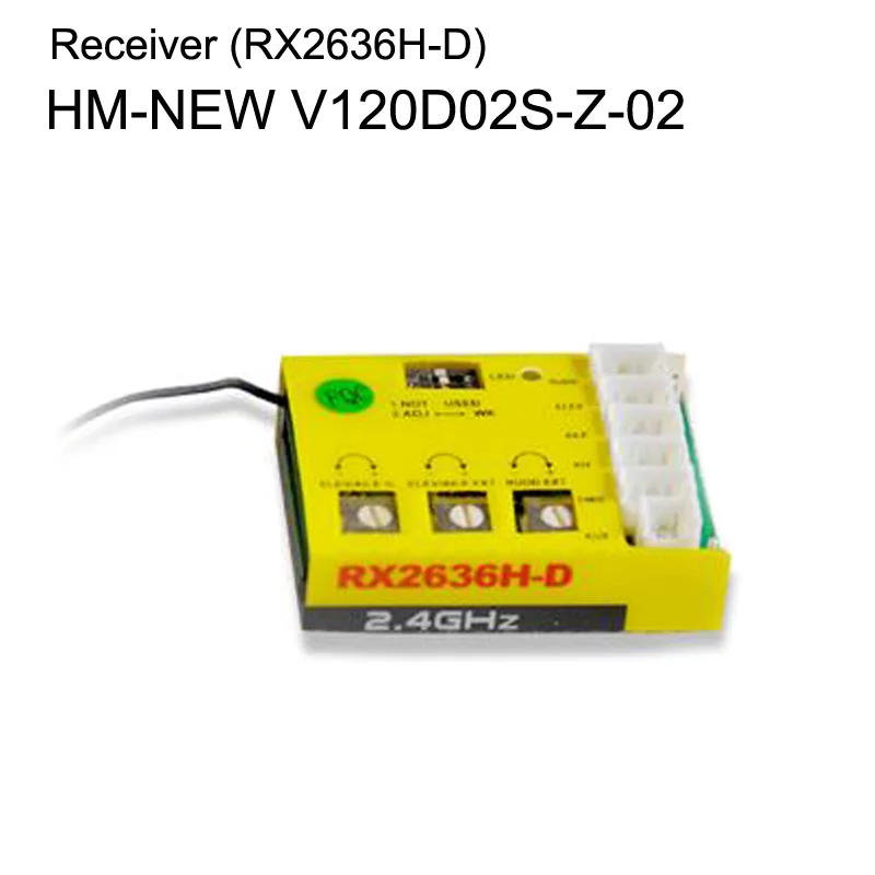

1PCS Receiver (RX2636H-D) V120D02S Aerial Accessories For Walkera HM-NEW V120D02S-Z-02 Racing RC Drone Quadcopter Spare Parts