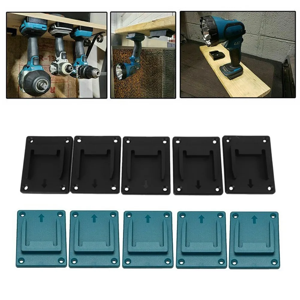 10pcs/Set For Bosch 18V Electric Tool Holder Wall Mount Bracket ABS
