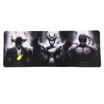 

Overlock large gaming mouse pad for League of legends LOL 800*300 XL game mousepad League of legend teemo yasuo