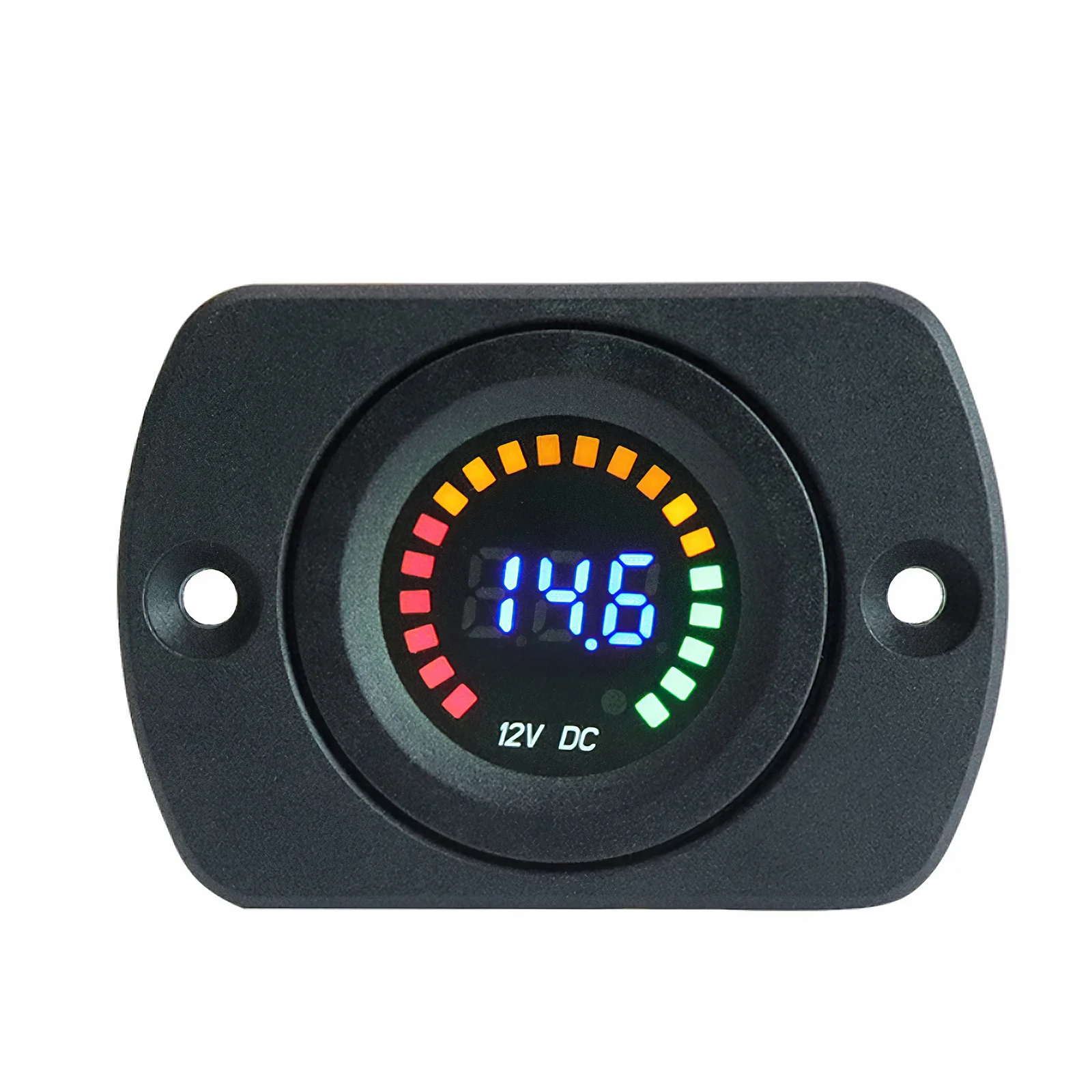 2021 New DC 5V 36V Car Motorcycle Voltmeter Waterproof LED Volt Panel