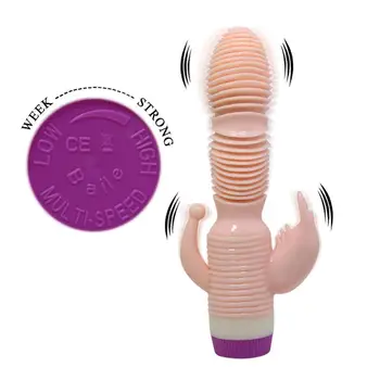 

Multi-speed 3 Spot Vibrating Massager with Rotating Thread Increased Stimulation for Women Enjoy Excitement in Personal Time