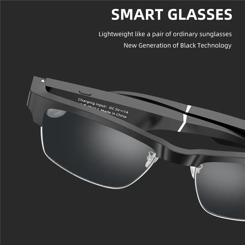 Zilead Bluetooth Смарт поляризованные солнцезащитные очки беспроводной стерео музыка для мужчин бизнес солнцезащитные очки анти UV400 очки