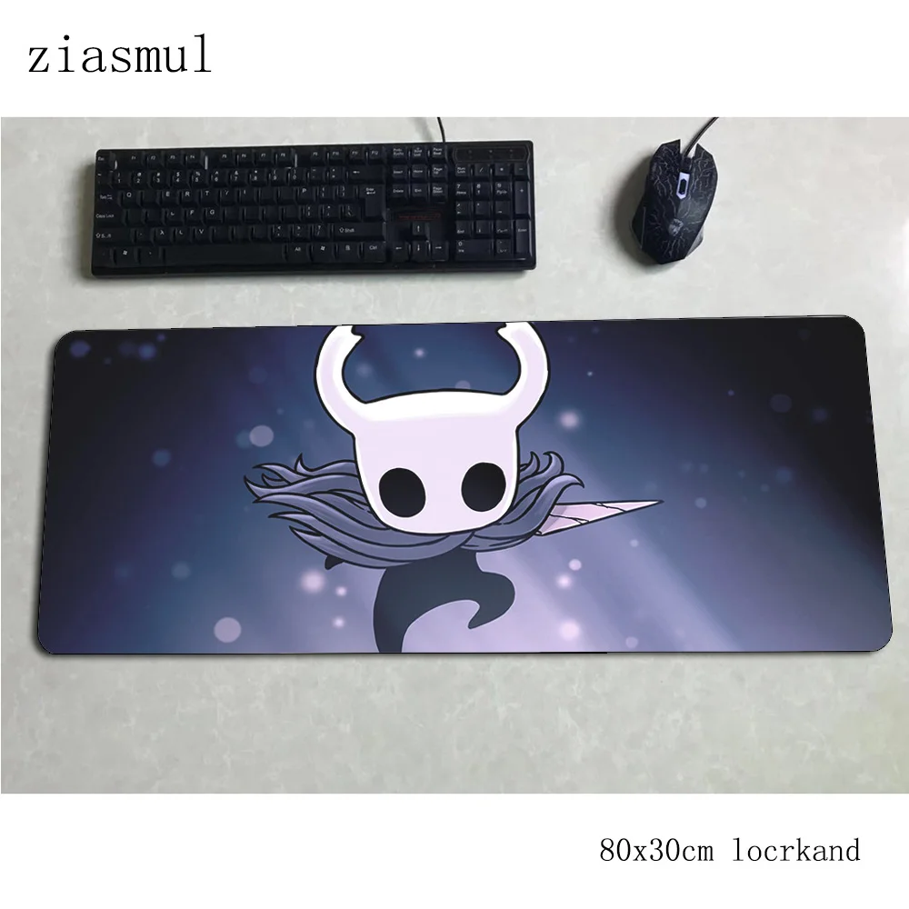 

hollow knight mousepad 800x300x3mm High-end Computer mouse mat gamer gamepad locrkand gaming mousemat desk pad office padmouse