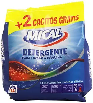 

Mical – Waschmittel für Waschen auf Maschine – wirksam gegen schwierige Flecken – 1120 g