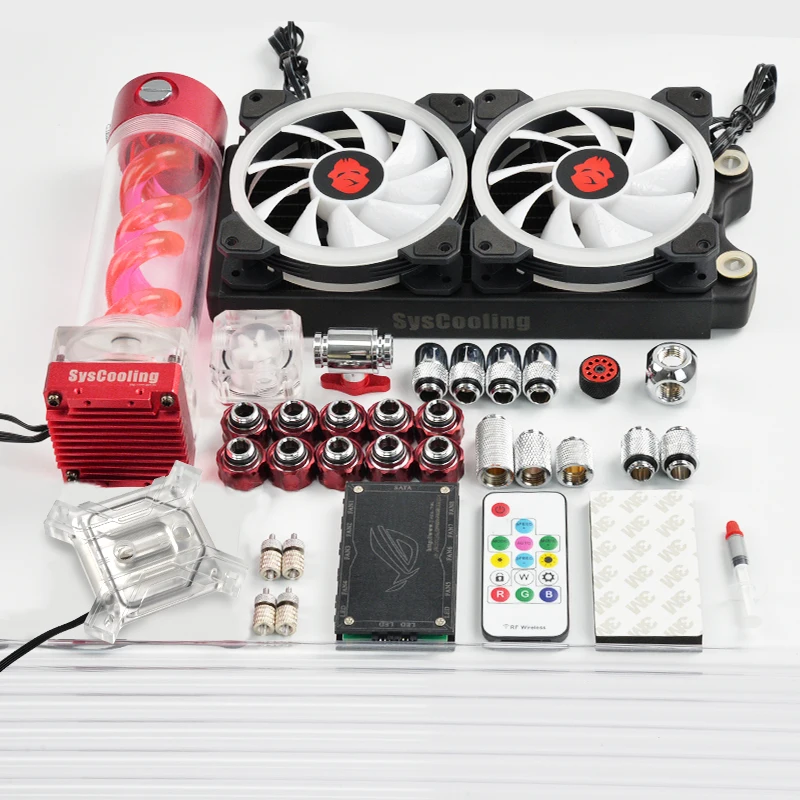 SyscoolinghardtubewatercoolingkitforPCCPUwatercoolingsystem