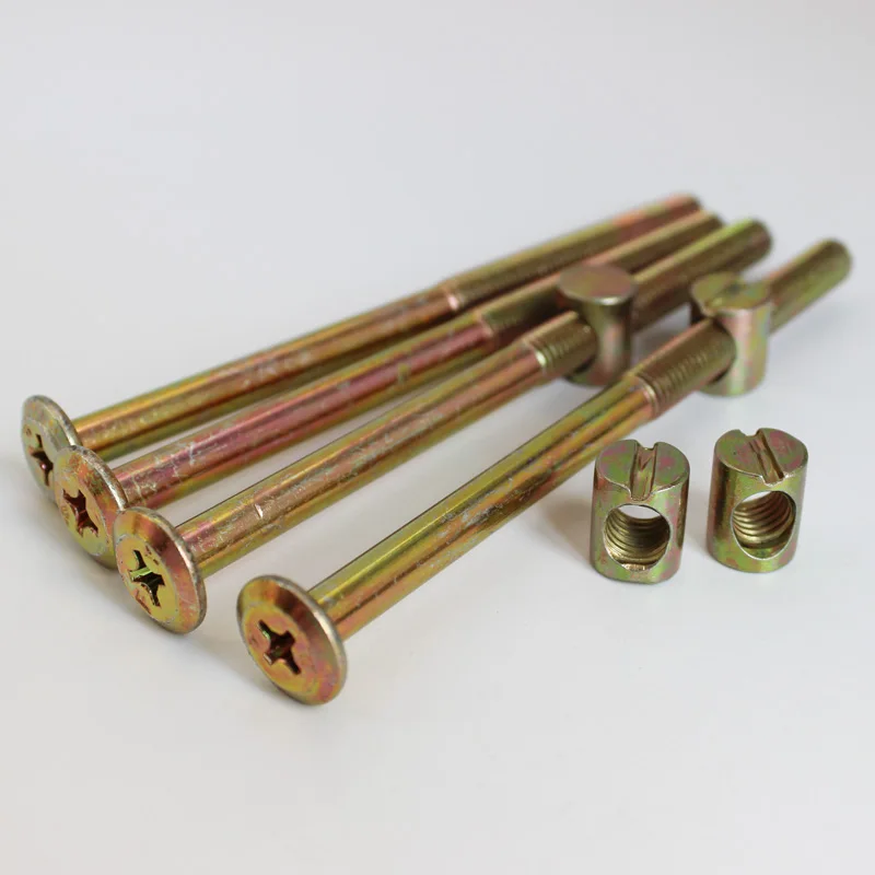 M8x120mm соединитель для мебели болт с гайкой