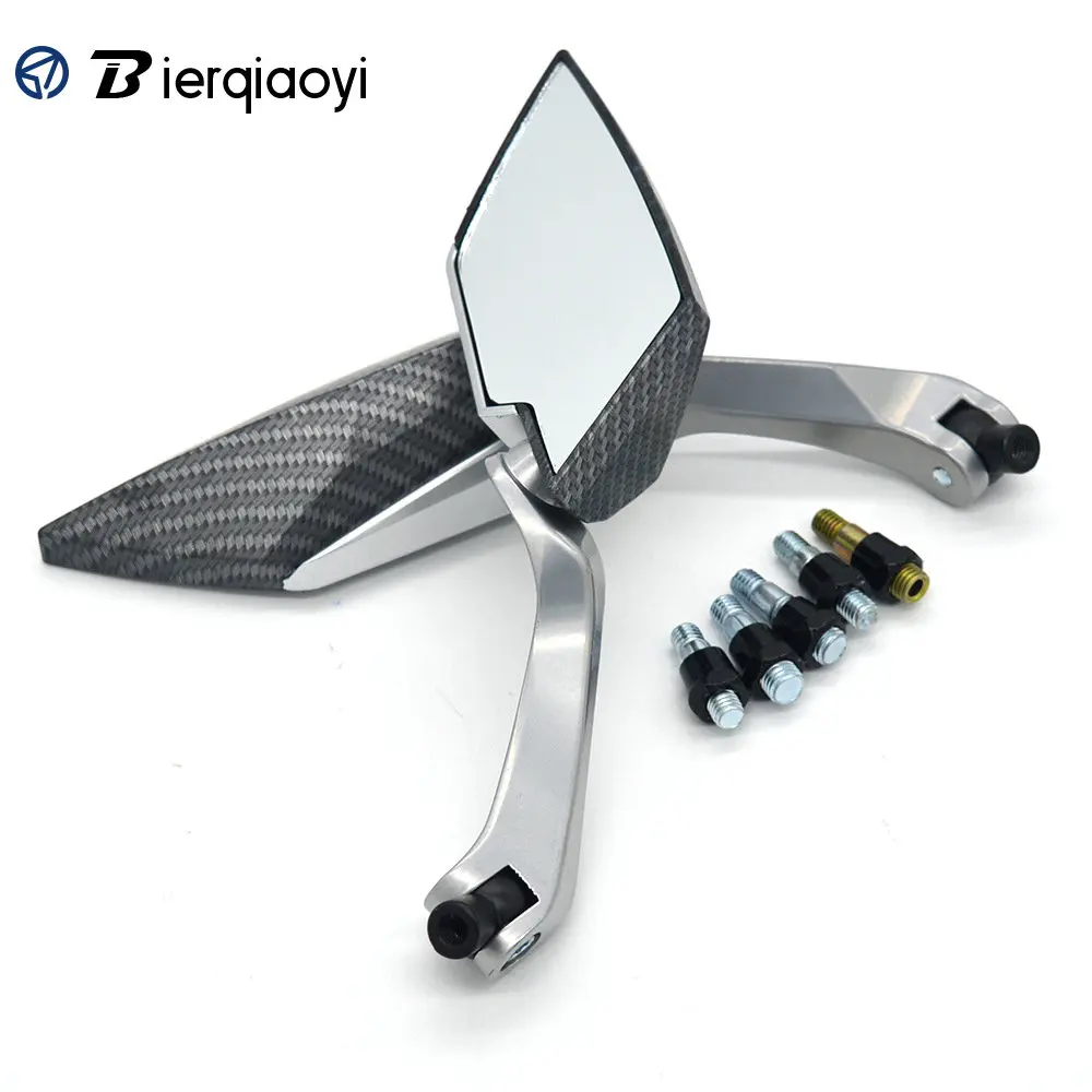 

Rear Mirror Motorcycle Accessories 8mm 10mm Unviersal Rear View Mirror Rearview Side Mirror Scooter Mirrors For YAMAHA HONDA