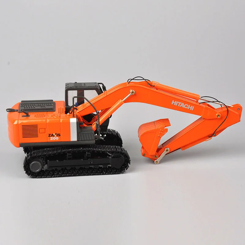 1/50 весы Hitachi ZH200 сплав под давлением Модель Экскаватора металлические дорожки автомобиля игрушки р/у грузовики для мальчиков Детский праздник подарки