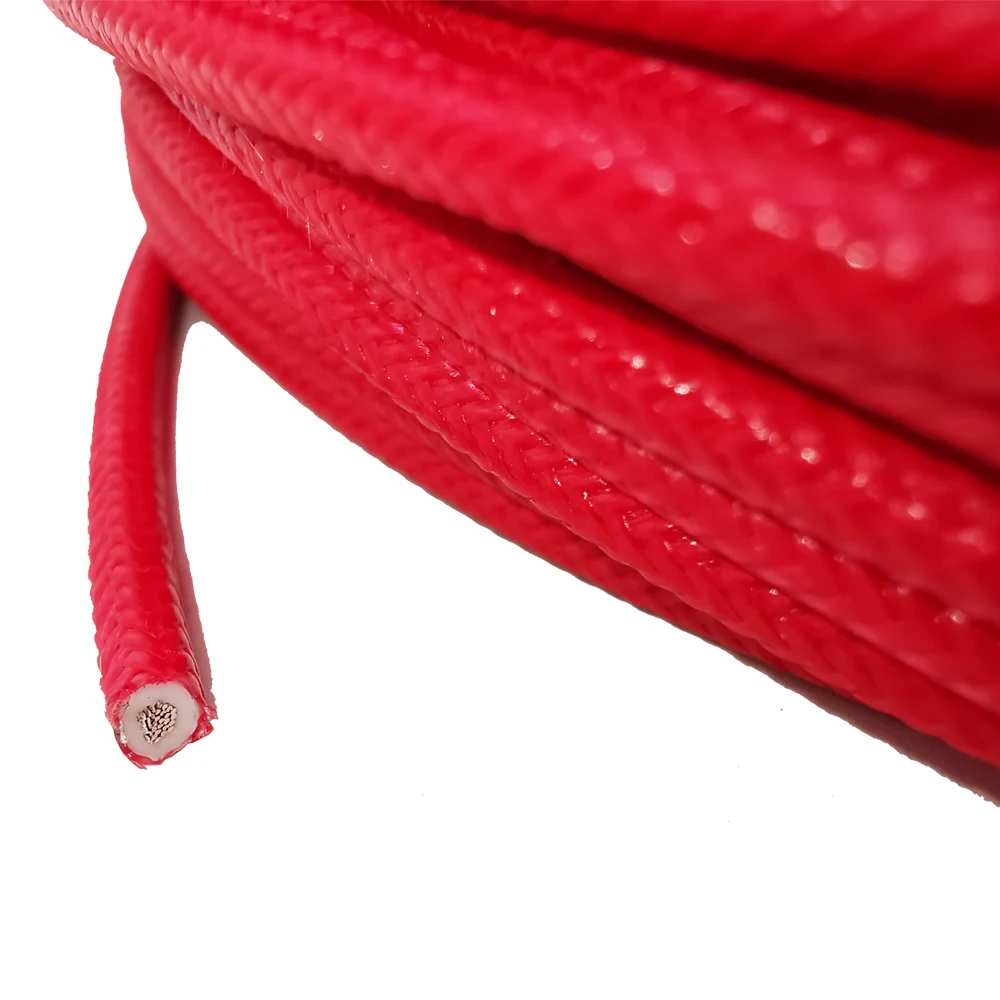 19AWG 0,75 квадратных миллиметров огнестойкий кабель питания провод высокой термостойкости силиконовой резины медного сердечника стекловолокна