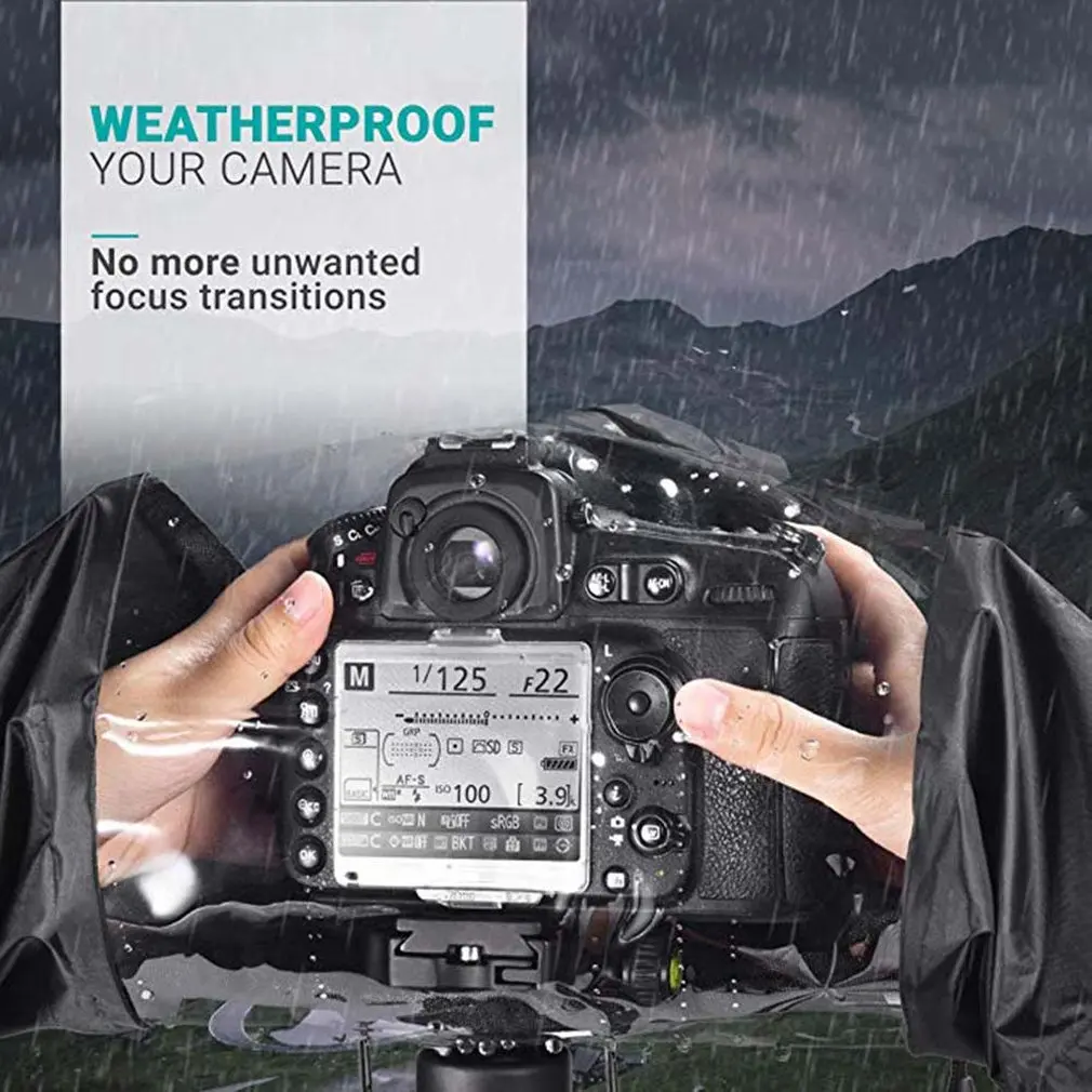 

Photo Professional Digital SLR Camera Cover Waterproof Rainproof Rain Soft bag for Canon Nikon Pendax Sony DSLR Cameras