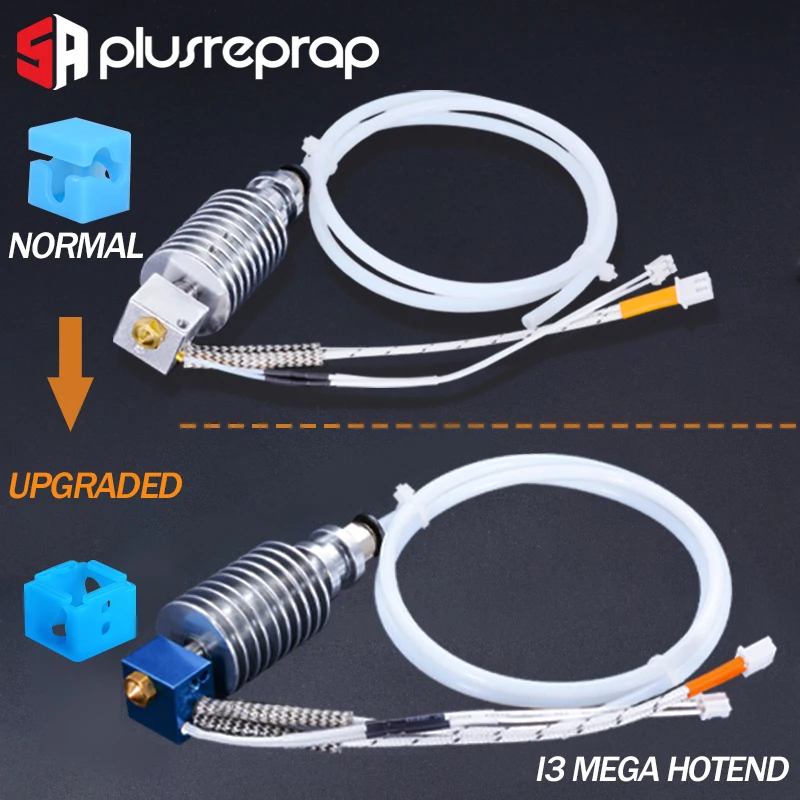 3D Printer Parts, I3 Mega Hotend, 12V 24V Heater V5 Bowden Upgraded J-head, For Anycubic I3 Mega Mega-S Extruder 1.75mm MK3