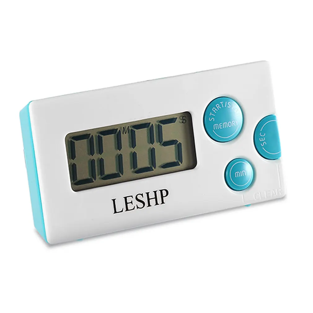 LESHP ЖК-дисплей цифровой счетчик инструмент Кухонные гаджеты для готовки супа электронный таймер подсчет вниз будильник Настольный Заводной портативный