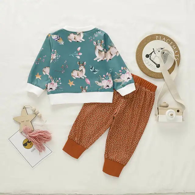 baby girl deer outfit