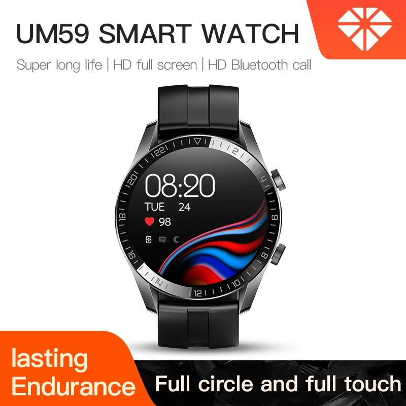 2022 New Um59 Smart Watch Men Touch Screen Sport Fitness Watch Talk Watch IP67 Waterproof Bluetooth For Android IOS Smartwatch