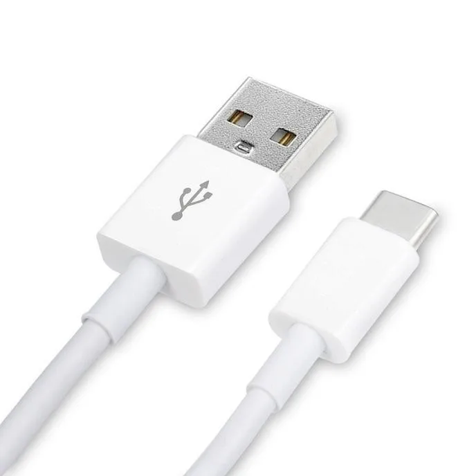 Высококачественный 1 м USB-C USB 3,1 type C зарядный кабель для передачи данных Белый для ZTE zmax Pro z981 разъем типа C# LR2