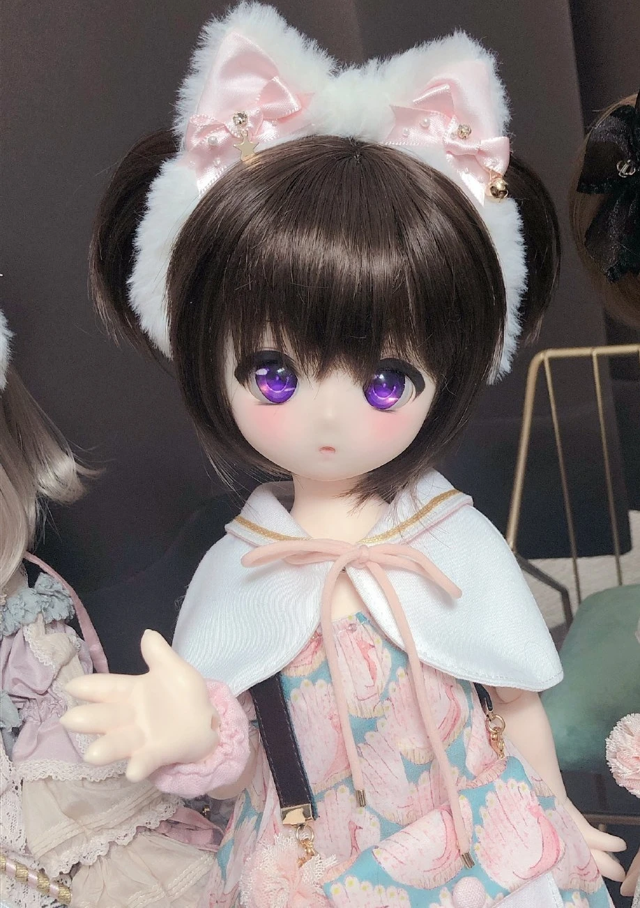 BJD doll anime face little Bear 1/4 