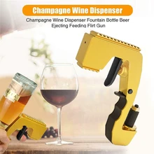 Bottle Beer Spray Gun Champagne Wine Sprayer Beverage Dispenser Vacuum Wine Stopper Ejector Party Club Drinking Game Bar Tools