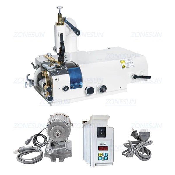 Machine with motor ZONESUN 801 электрическая кожаная Лыжная машина, нож-колокольчик для нижней части, кожаный лыровщик для загара овощей, тонкий инструмент - Цвет: Machine with motor