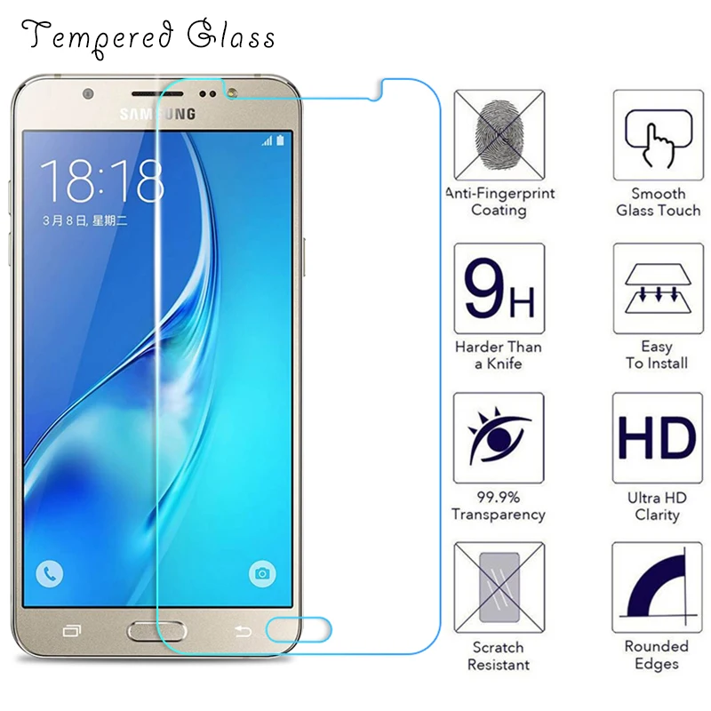 

9H HD Smartphone Protective Front Film for Samsung J3 J5 J7 Pro Prime Toughed Glass for Galaxy Grand Prime G360 G530 Plus Pro