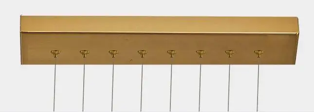 Современная творческая личность романтические колокольчики для ресторана люстра скандинавские ровные цилиндры бар дизайнерская художественная лампа - Цвет корпуса: B