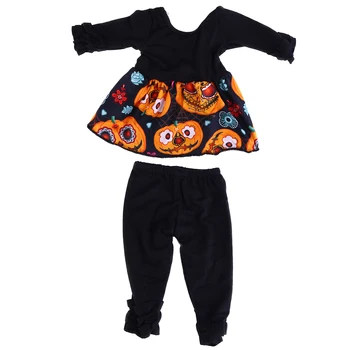 

1 Set Doll Clothes Pumpkin Creative Exquisite High Quality Doll Suit Doll Outfit Doll Dress for Girls Halloween 18 Inch Dolls