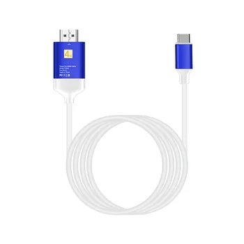 

4K1080P USB C To HDMI Cable Type C To HDMI Cable Adapter Cord for Macbook Chromebook Pixel Huawei Mate10 P20 Sumsang S8 S9 LG G5