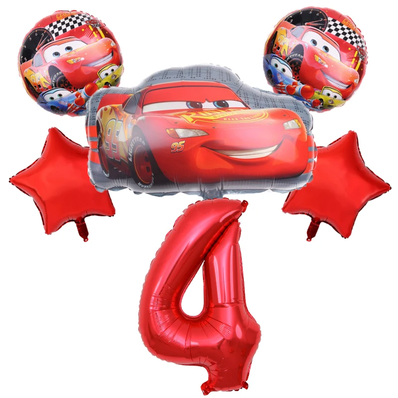Disney Lightning McQueen Cars Theme Party Supplies Set Theme Kid Birthday Party Decor Family Party Baby Shower Supplies