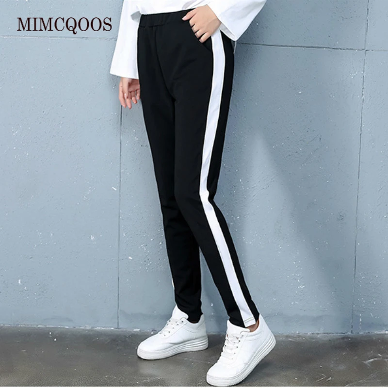 women's striped sweatpants