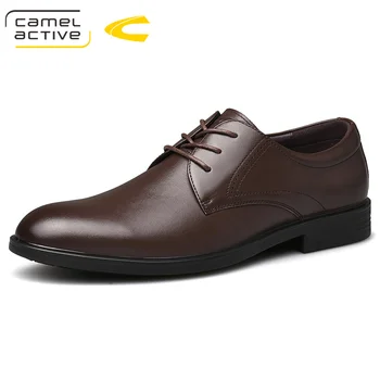 

Winter fashion 2020 new formal British soft face low top wear-resistant antiskid wedding shoes business casual shoes men
