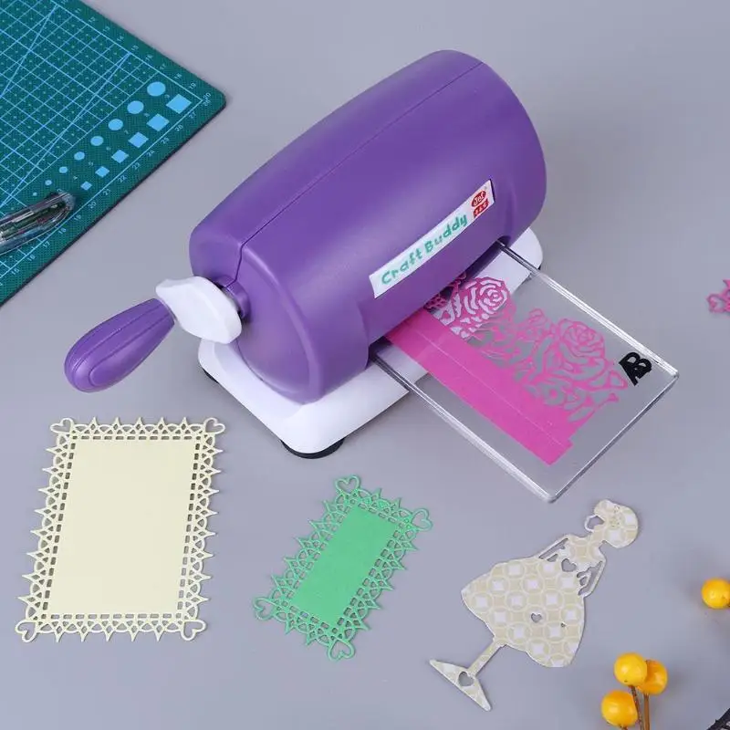 DIY Plastic Paper Cutting Embossing Machine Scrapbooking Machine Album Cutter DIY Craft Die-Cut Machines Scrapbooking Tools