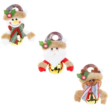 

3pcs Christmas Hanging Decorations Festival Desktop Decor Shop Window Adornment
