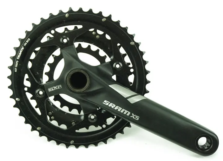 SRAM X5 GXP 3x10 диаметра окружности болтов (170 мм 44/33/22T)|Шатун и передняя звездочка