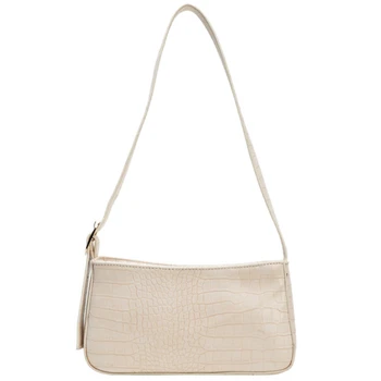 

Crocodile Pattern Small PU Leather Crossbody Bag for Women New Elegant Female Shoulder Bag Solid Color Ladies' Travel Flap Bags