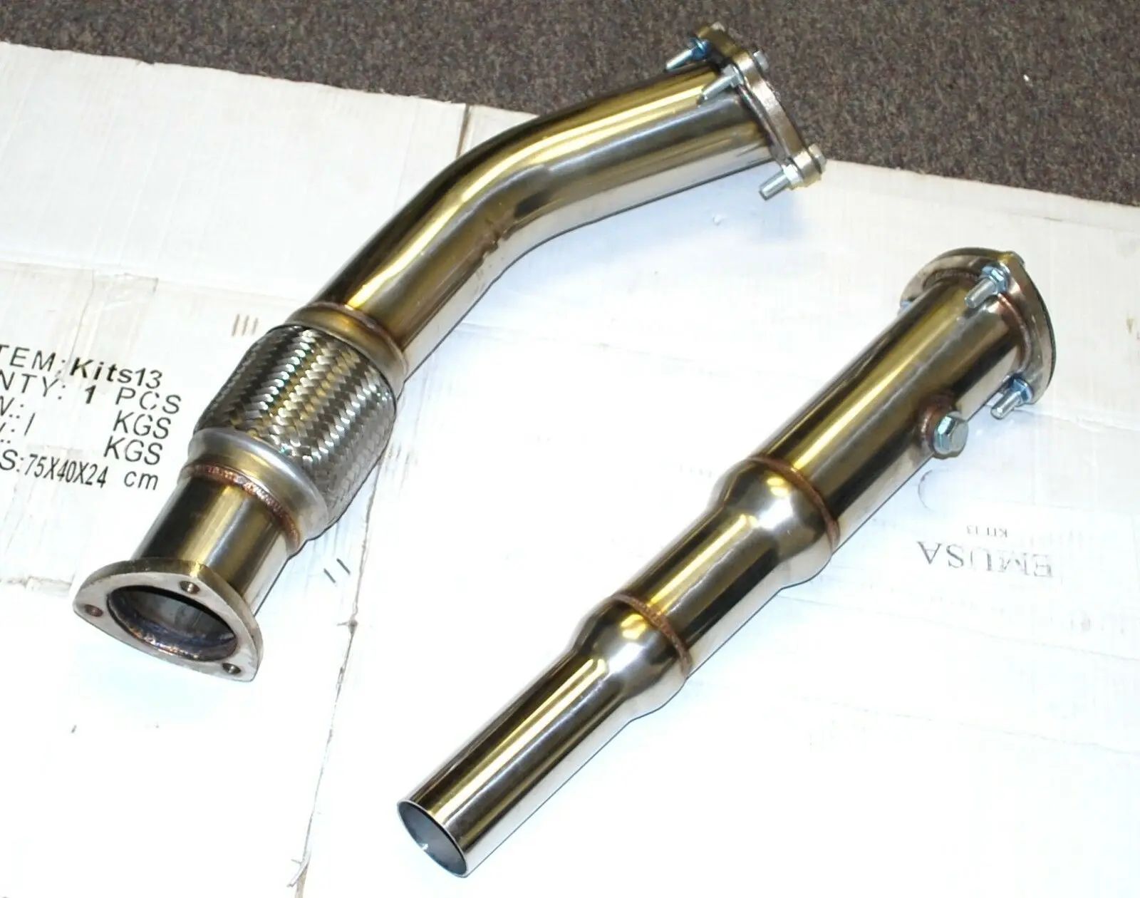 Для 99-05 Volksw@ gen Bee* tle GLS хэтчбек 2D 1.8L 1781CC l4 ГАЗ DOHC Downpipe