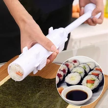 

Sushi Maker Roller Rice Mold Sushi Bazooka Vegetable Meat Rolling Tool DIY Sushi Making Machine Kitchen Sushi Tool 2021 New