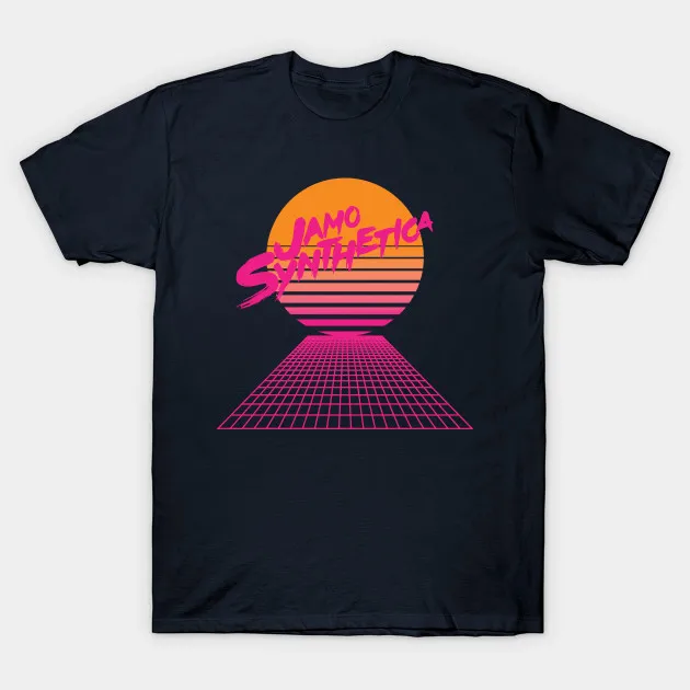 Мужская футболка Jamo Synthetica Sunset от cobwebjr(1) женская | одежда