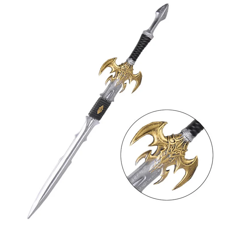 World of warcraft имитация меча длинный меч материал PU игрушка оружие анимационная