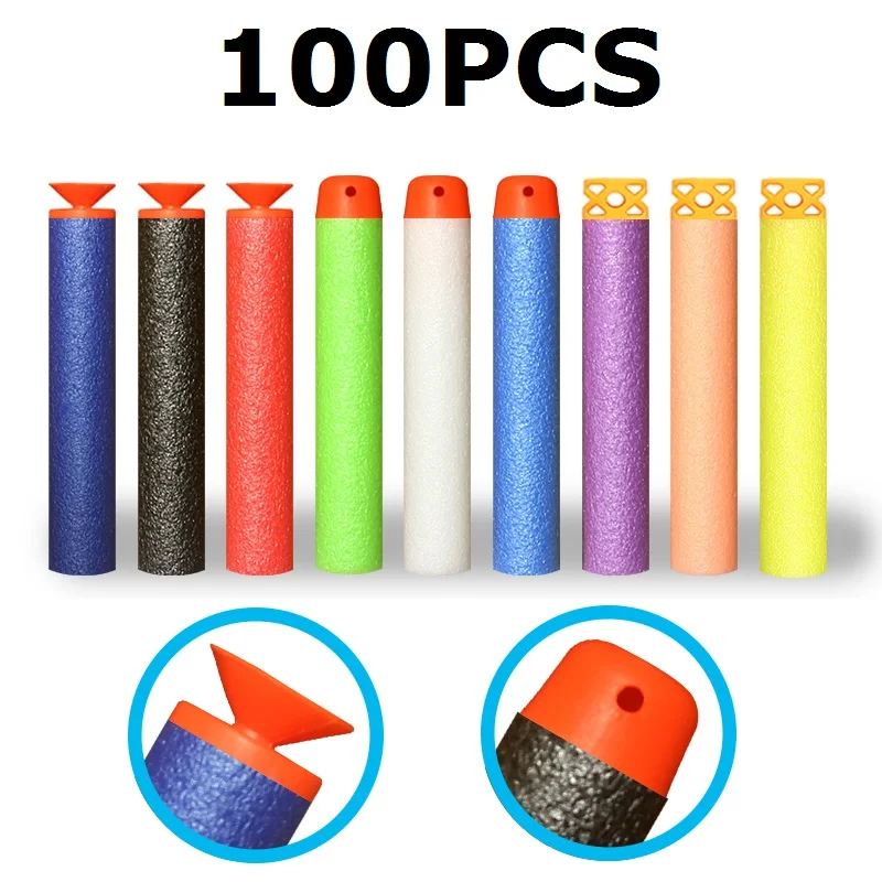Toy-Gun Toys Refill-Darts Sucker Bullets Military-Gift Nerf-Series Soft Children Round-Head