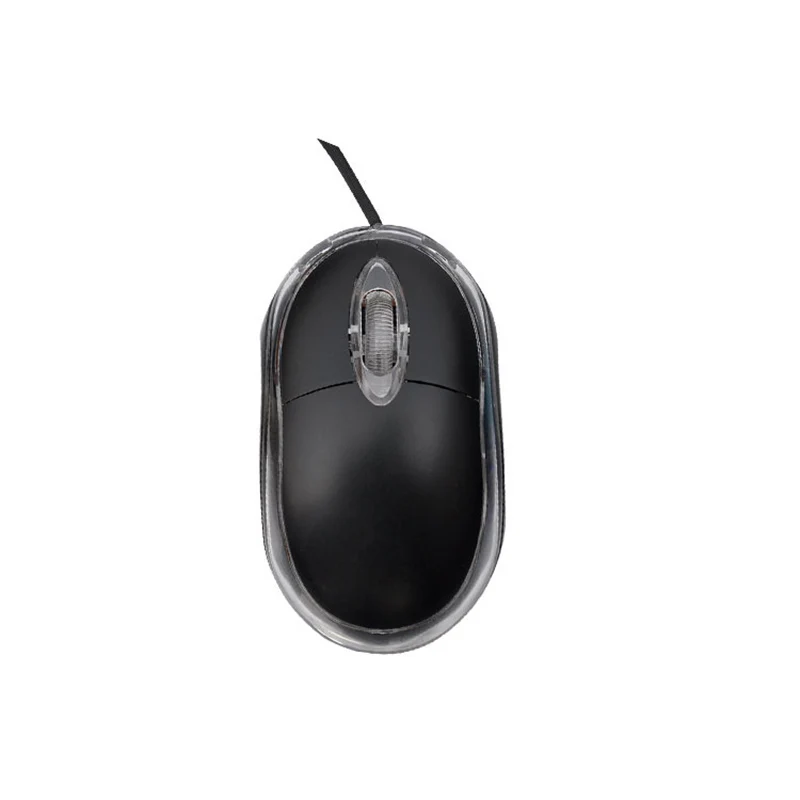 Mini Mouse Óptico com Fio com Usb Led Design Ergonômico Mouse para pc Laptop Notebook - Imagem 3