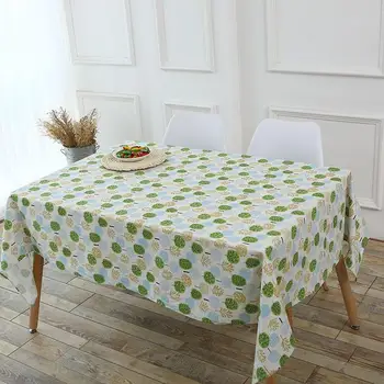 

Concise Table Cloth Mixed Colors Dinner Table Cover For Home Party Mantel Mesa Tree Pattern Table Cloth Rectangular Tableclot