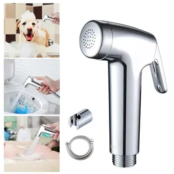 

Home Wash Bidet Sprayer Set Accessories Car Hand Held Easy Install ABS Pet Toilet Bathroom Shower Diaper Cleaning Hose Holder