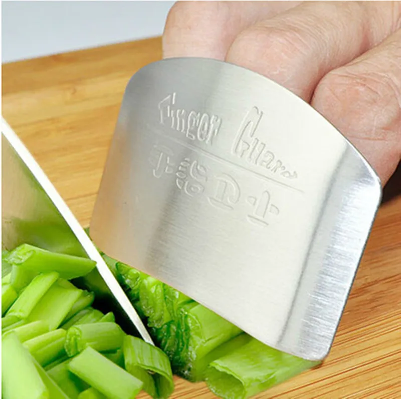 

Creative And Practical Kitchen Gadget Protect Hands Kitchen Safe Tools Kitchen Stainless Steel Cutting Armguard Utensils