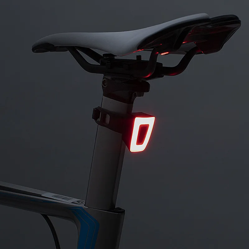 Perfect ROCKBROS Cycling Light Waterproof Helmet Taillight Lantern For Bicycle LED USB Rechargable Safety Night Bike Riding Rear Light 1