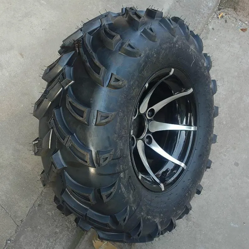 Four-wheel Cross-country Steel Pipe Go-kart Beach Car Refitted Accessories 25X8-12 25X10-12 Inch Tire Aluminum Wheel Hub