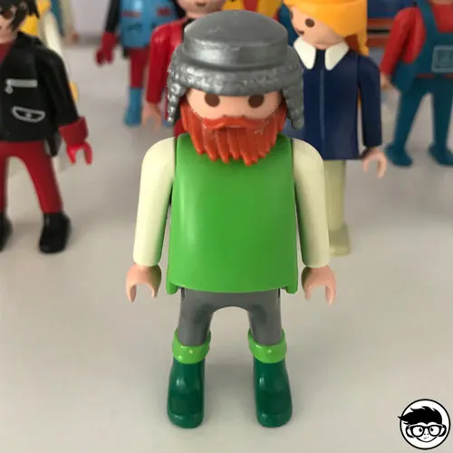 Playmobil винтажная фигурка средневековый воин 2000 свободный