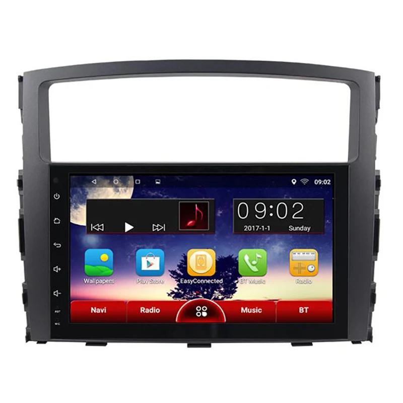 Автомобильный DVD радиоприемник Chogath 9 дюймов 1024*600 четырехъядерный Android 0 GPS для