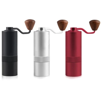 

Manual Coffee Grinder,Portable Hand Crank Coffee Bean Mill 15G