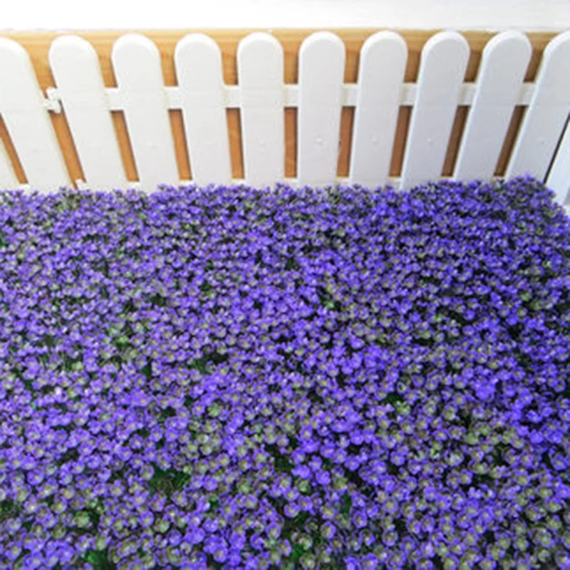 Purple Plant Crafts Simulation Decoration Flower Ball Eucalyptus Milan Grass Set Props | Дом и сад