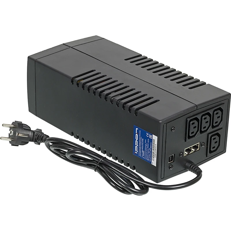 Источник бесперебойного питания Ippon Back Power Pro II 700 420Вт 700ВА черный