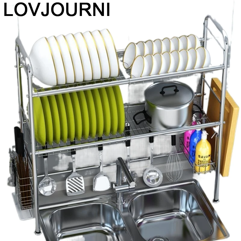 Afdruiprek Keuken Rangement Nevera шкафы из стали Нержавеющая сталь кухни Органайзер Cozinha Mutfak